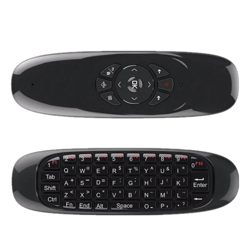 Беспроводная мини-клавиатура C120 Fly Air Mouse 2 4 ГГц русская/английская раскладка