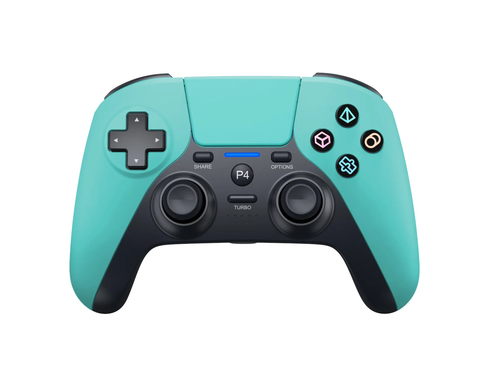 Беспроводной игровой Bluetooth-Контроллер 12 цветов для консоли PS4 вибрирующий