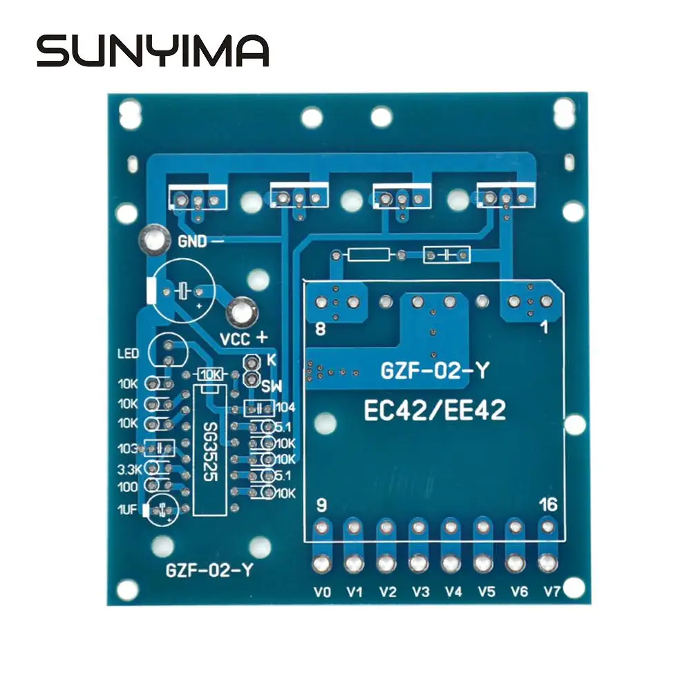 SUNYIMA DC-AC преобразователь 12V постоянного тока до 220V 380V 18V 500W Инвертор Boost голые печатной платы