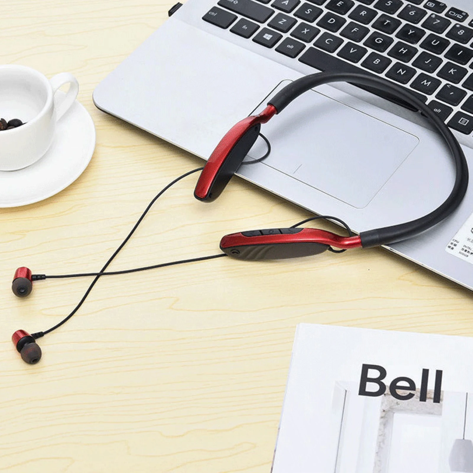 

Bluetooth 5.0 Hanging Neck Stereo Sports In-ear Earbud Earphone Bass Headphone