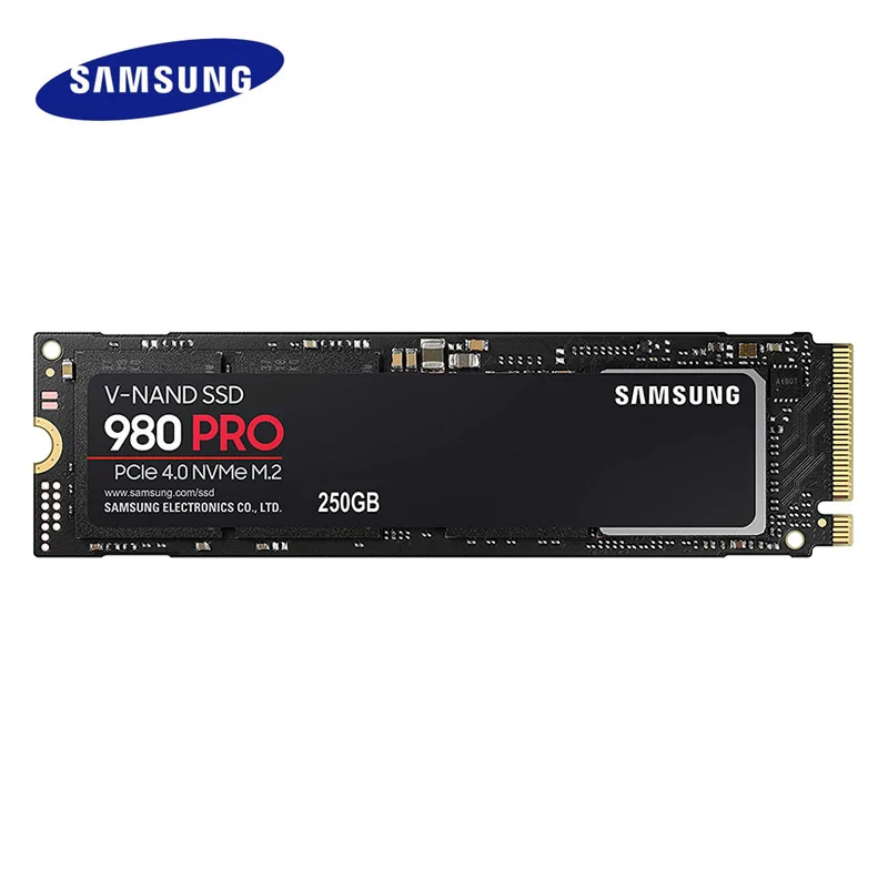 Внутренний твердотельный диск SAMSUNG SSD 980 PRO M.2 1 ТБ 500 Гб 250 ГБ M2 PCIe Gen 4 0x4 NVMe 1.3c 2280 |
