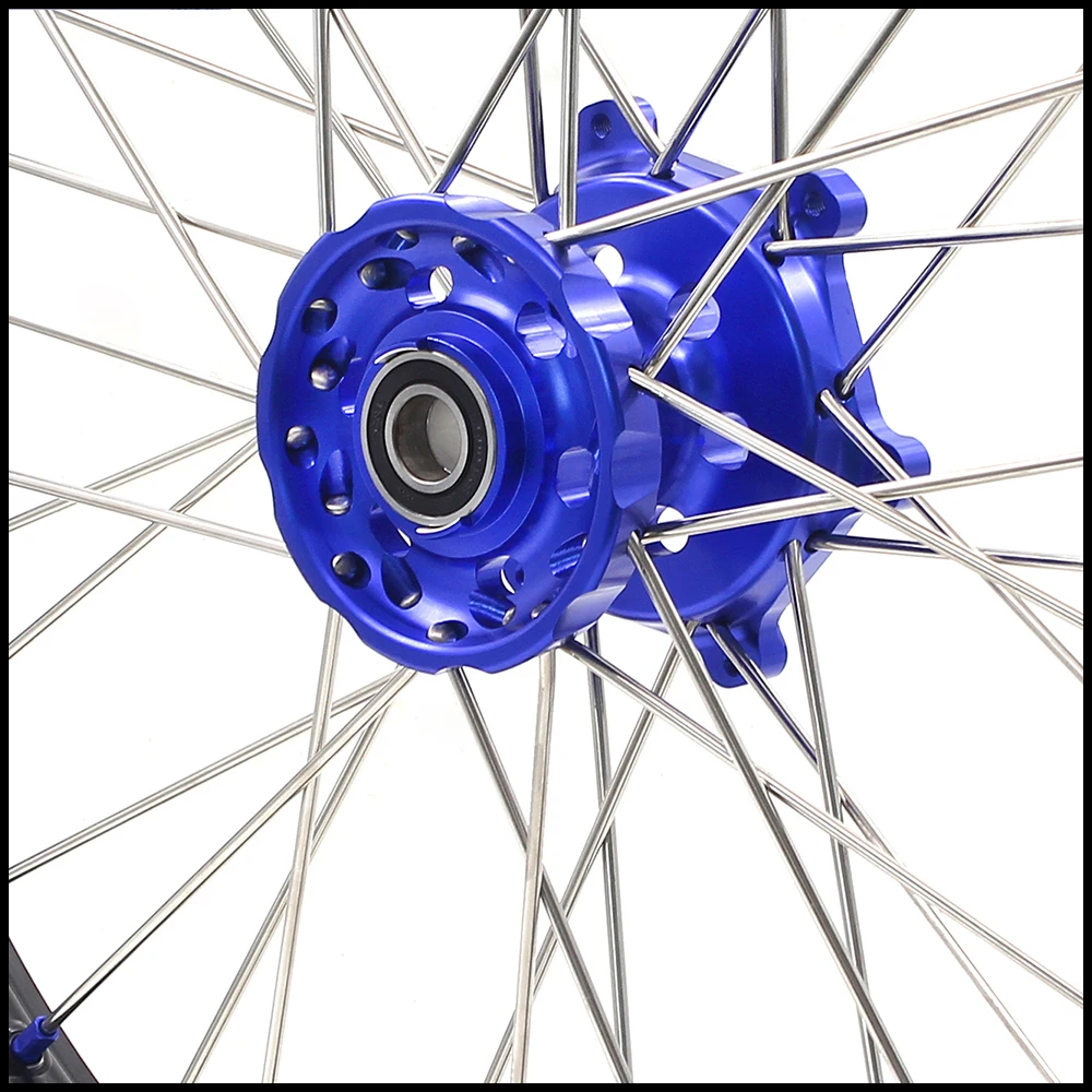 Комплект колес для мотоцикла YAMAHA WR250F 1 6 21/2 WR450F 2001 2018 Blue 2003*2018|enduro wheels|yamaha rimsrims yamaha |