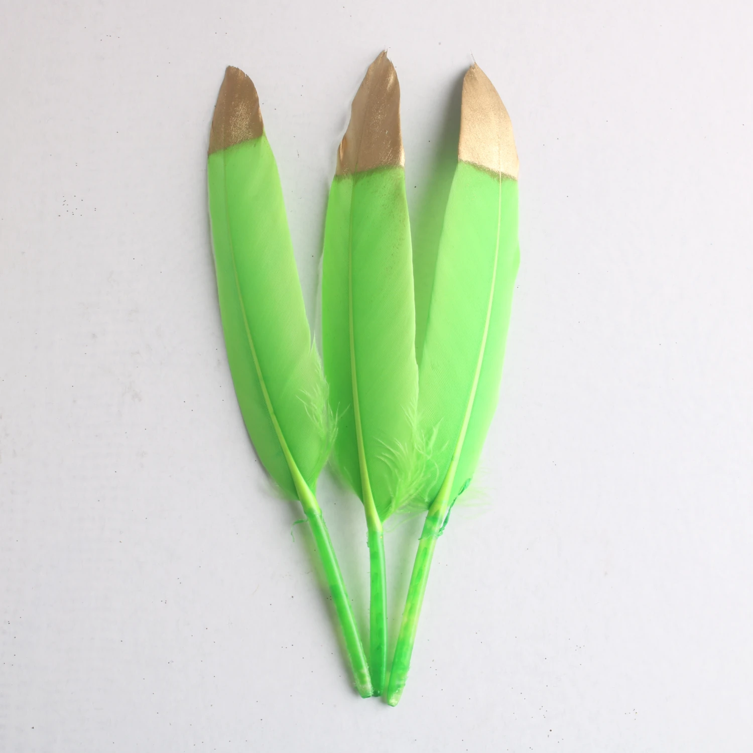 Красивые натуральные гусиные перья золота 20 шт./лот для рукоделия 10 15 см/4 6 дюймов