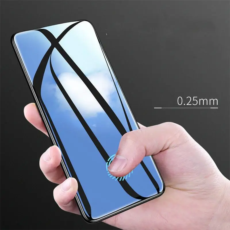 9H закаленное стекло для Oneplus 7 T Pro защита экрана полное покрытие 6 5 защитная пленка