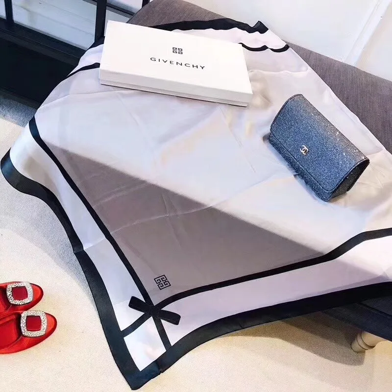 2020 Женская мода шарф дизайн роскошный женский Шелковый Длинные шарфы палантин