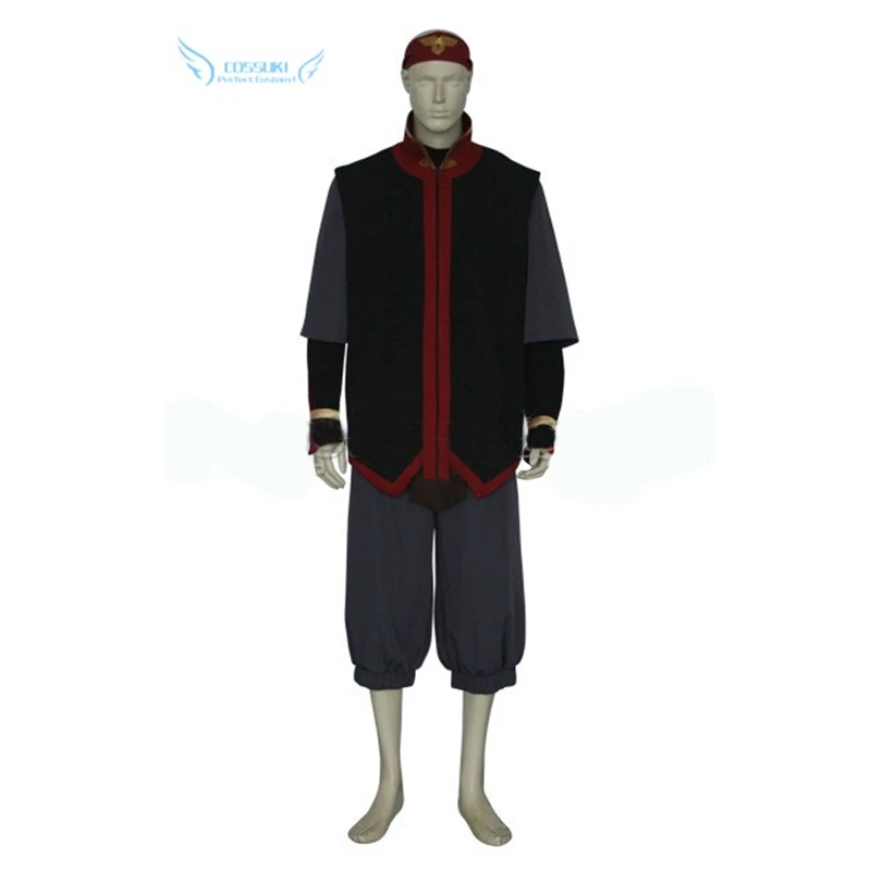 Аватар высокого качества последняя Униформа AirBender Aang карнавальный костюм