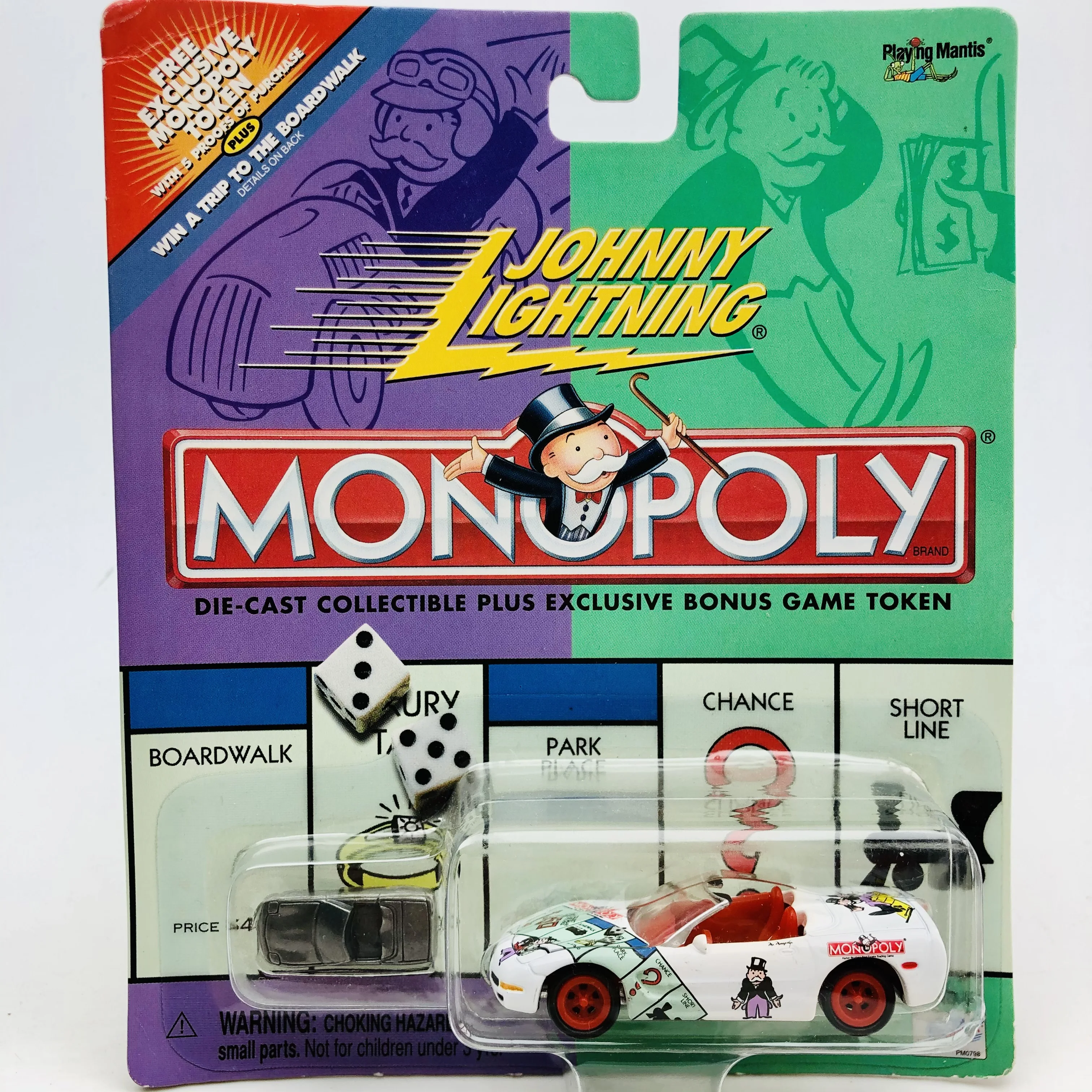 

johnnylightning 1:64 monopolys Diecast Collection of Simulation Alloy Car Model Children Toys