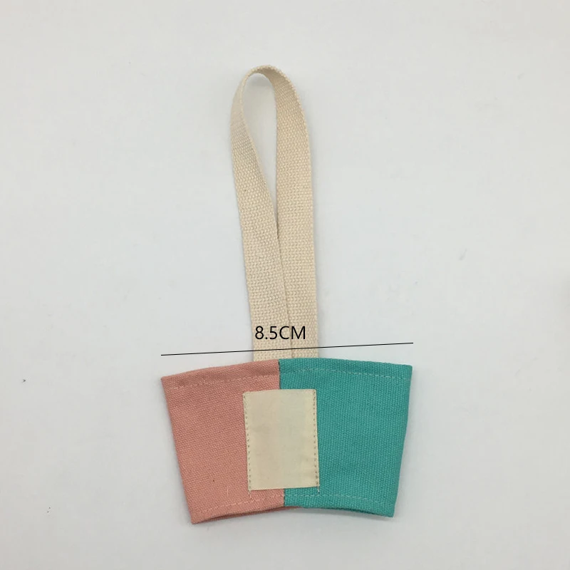 Lovely Handheld Cover Travel Scald Proof Coffee Milk Tea Juice Cup Bag Water Bottle Case Mug Sleeve Carrier Small Gift |