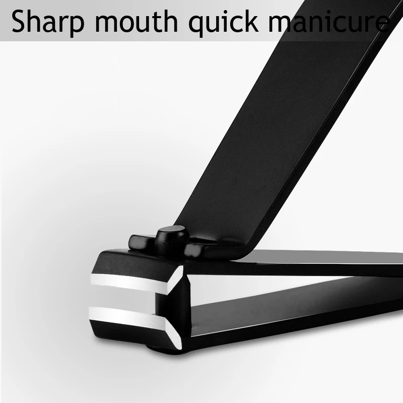 2 шт./компл. черные кусачки для ногтей с пилкой инструменты носочки триммер из