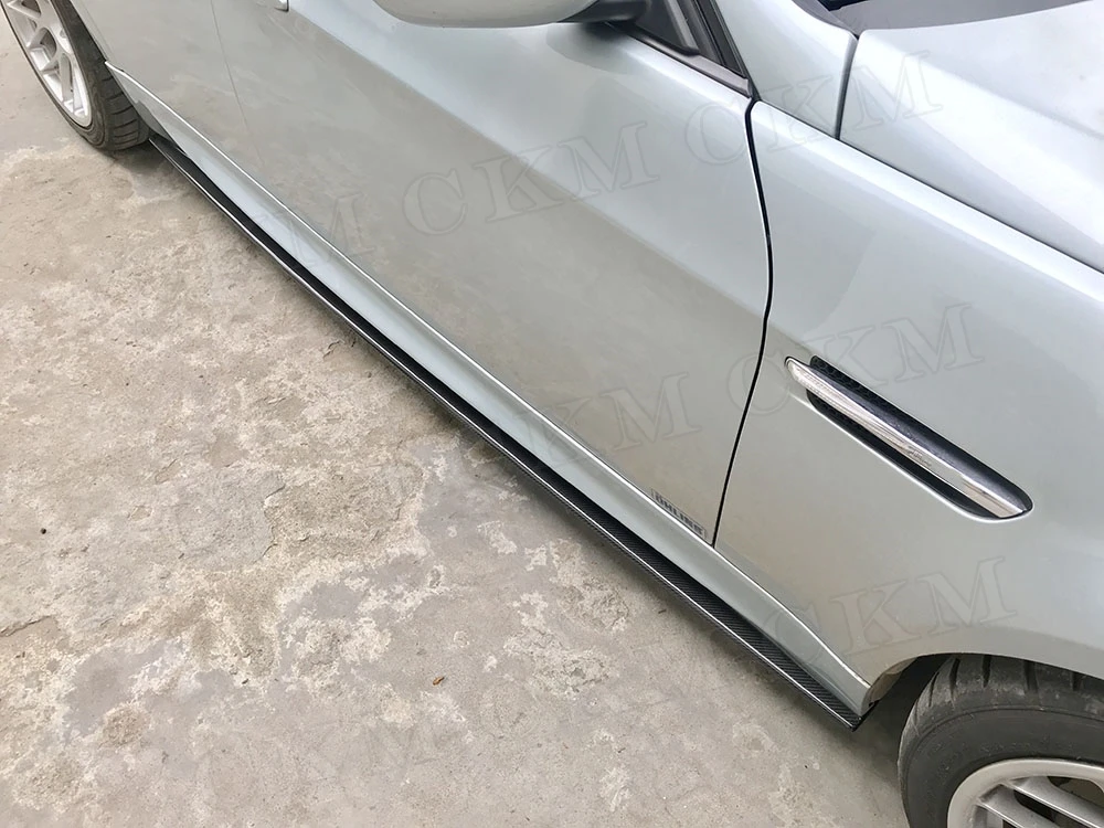 Боковые юбки из углеродного волокна Обшивка багажника для BMW 3 серии E90 M3 Седан 4