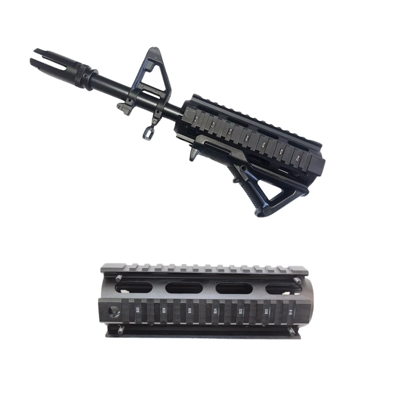 Охотничьи аксессуары 6 7 дюйма Quad Rail Handguard тактический страйкбол винтовка
