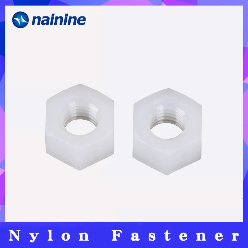 [M2 M20] PA66 нейлоновые шестигранные гайки пластиковые DIN934|plastic hex nuts|hex nutnylon nut |