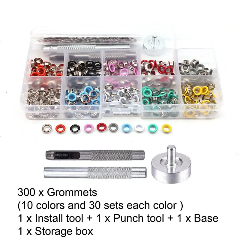 E 360PCs Professional Fastener Snap Pliers Buttons Plastic Buttons Kit Snaps Buttons DIY Craft Needlework Sewing Accessories - Цвет: E