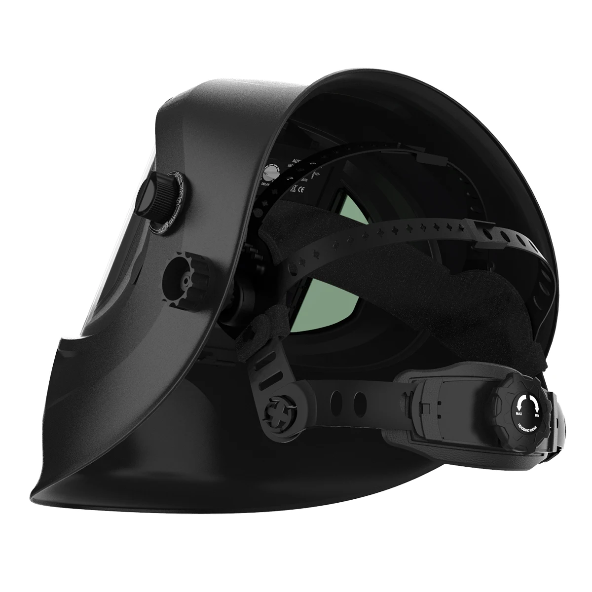 Сварочная маска KEYGREE с защиот запотевания шварки для сварки солнеей ей боковыми