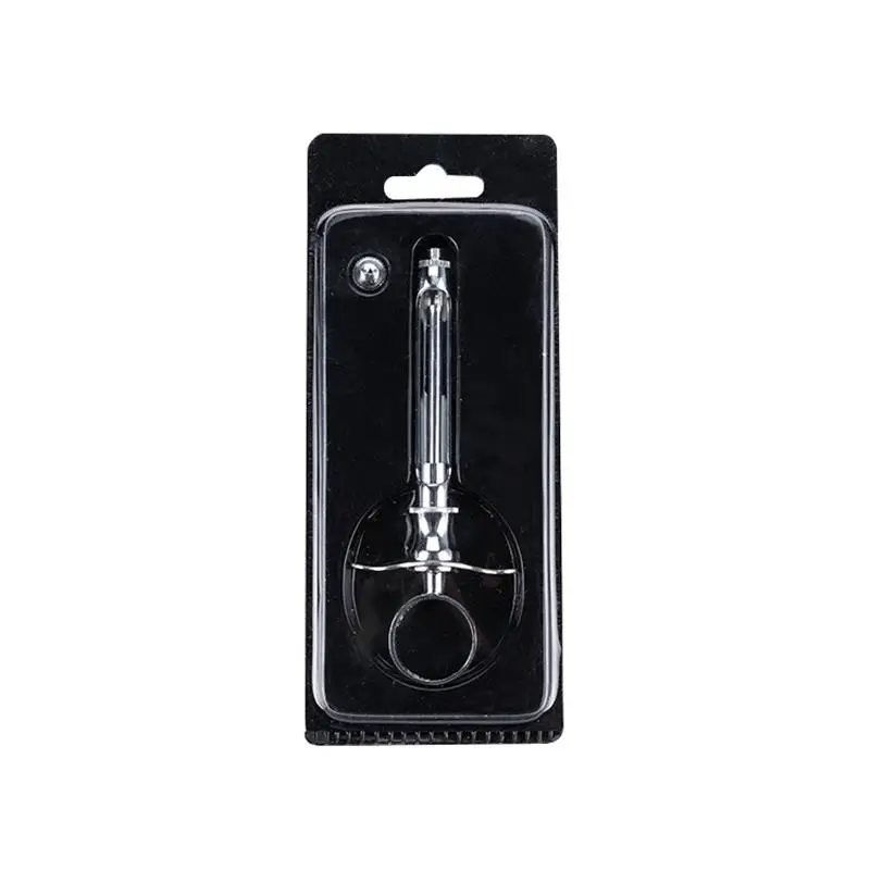 

1Pc Dental Stainless Steel Syringe Dental Laboratory Stainless Steel Impression Syringe Dental Equipment