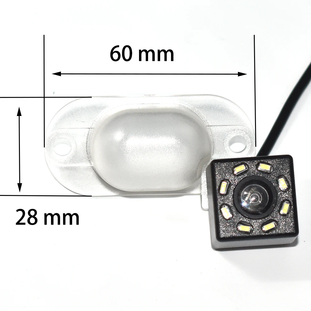ZJCGO CCD HD автомобильная камера заднего вида для парковки водонепроницаемая