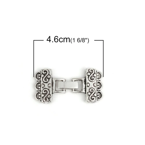 5 комплектов бронзовые Концевики для браслетов и ожерелий 4 6x2 3 см|cap usa|cap handmadecap gun