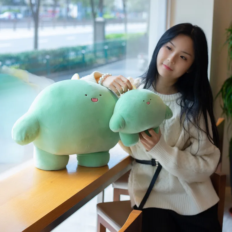 

Sweet dumpling made of glutinous rice stuffed toy doll round dinosaur octopus dumplings pillow children's day gift