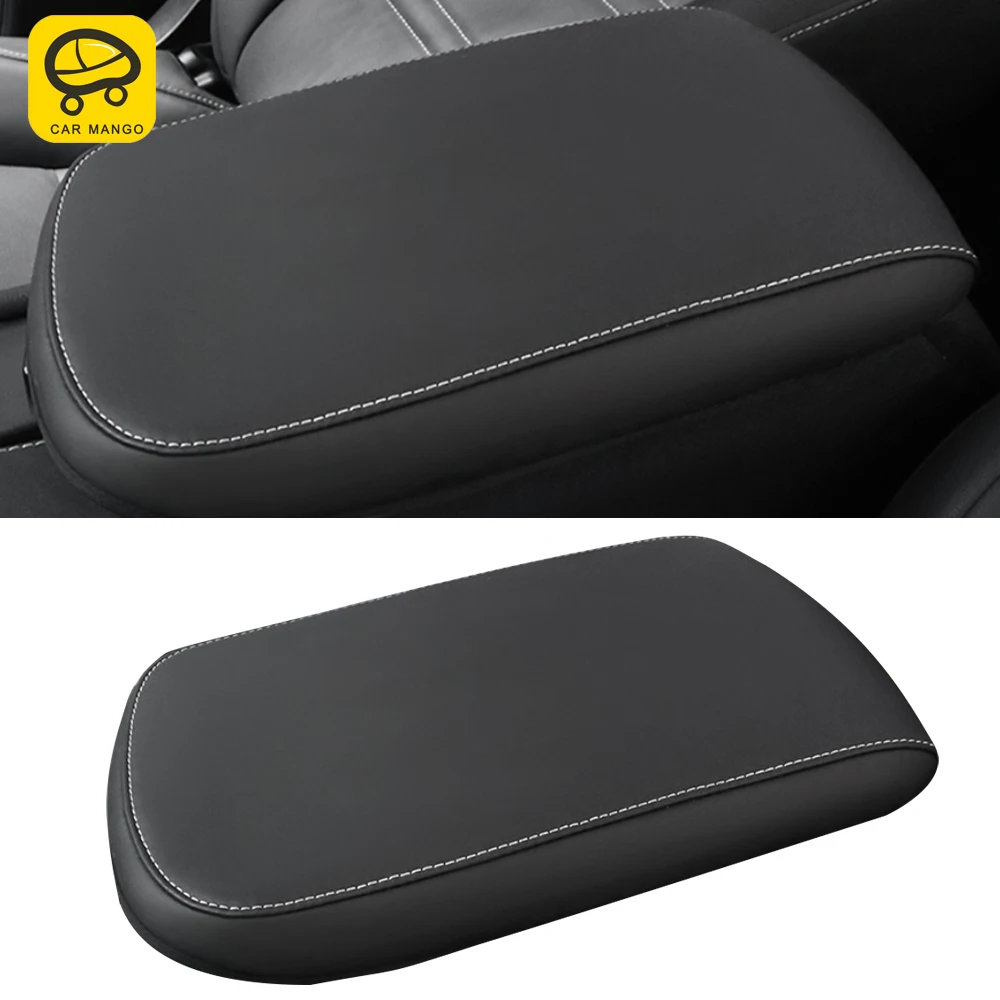 

CarManGo For Lexus NX 200 200t 300h 2014-2020 Car Accessories Central Armrest Box Protector Cover PU Mat Pad Cushion Decoration