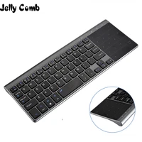 jelly comb wireless keyboard with number touchpad for notebook pc smart tv yr thin usb wireless mini keyboard spanish russian