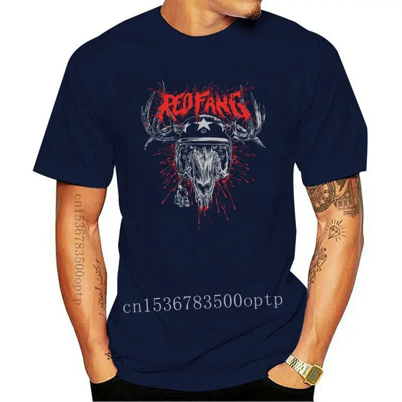 

Дизайнерская футболка Red Fang Jackalope-S-бесплатная доставка (10)