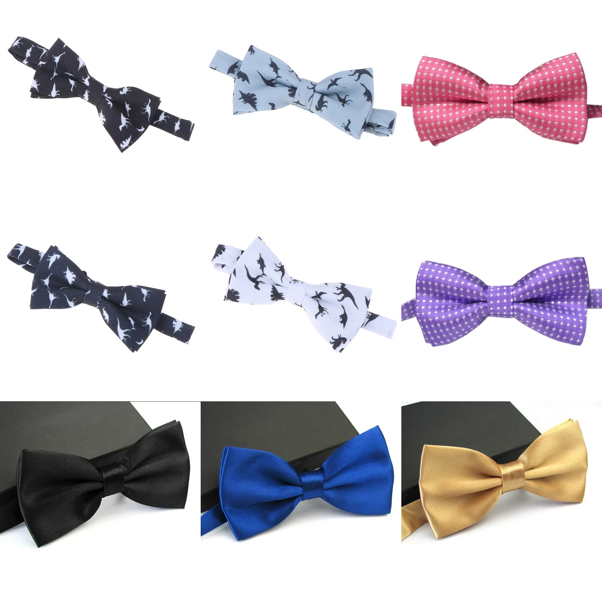 

Pet Dog Cat Necklace Adjustable Strap For Pet Dog Bow Tie Puppy Bow Ties Dog Pet Supplies Cat Collar Dogs Accessories