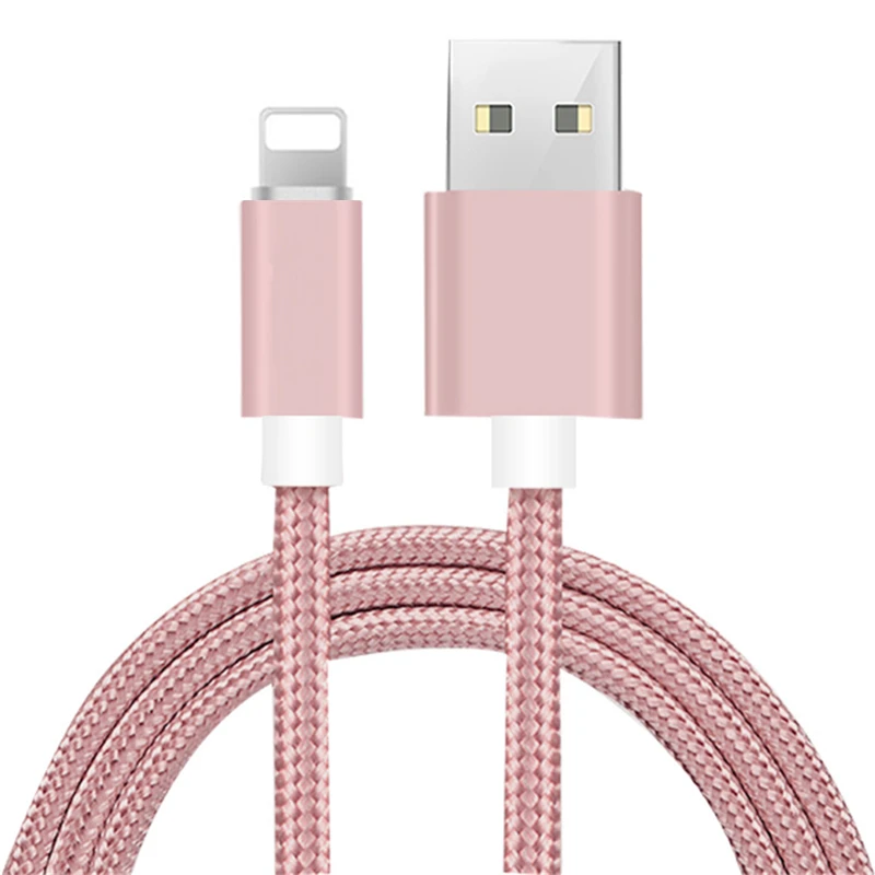 

USB-кабель для зарядки и передачи данных в оплетке, 1/2/3 м