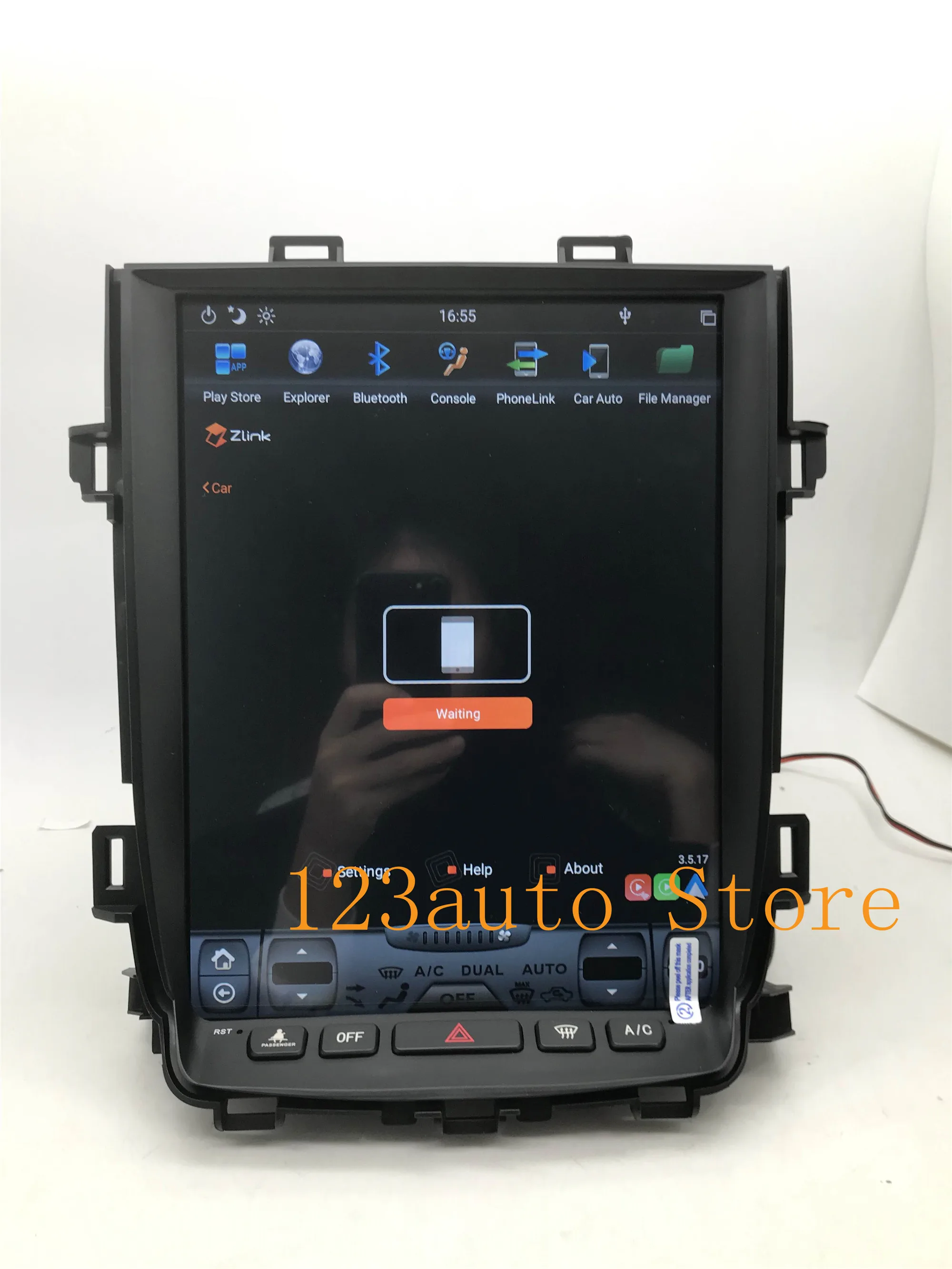 12 1 дюймов вертикальный Tesla Style Android 9 0 автомобильный DVD GPS навигатор плеер Радио для