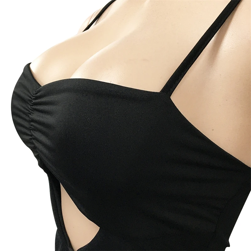 

Adogirl Sheer Mesh Hollow Out Tassel Spaghetti Straps Midi Dress Women Fashion Sexy Backless Bodycon Club Party Vestidos