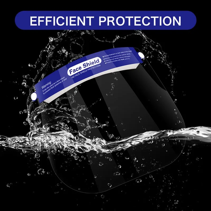 5 шт. защитная маска полное покрытие лица защитный козырек прозрачный