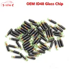 20 шт.лот ID48 чип пустое стекло разблокировка копия транспондера чип OEM ID 48 чип