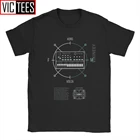 Мужская футболка Volca FM, круглая, Korg Volca, синтезатор музыки, синтезатор, электро модульная, техно, хлопковая, зимняя футболка