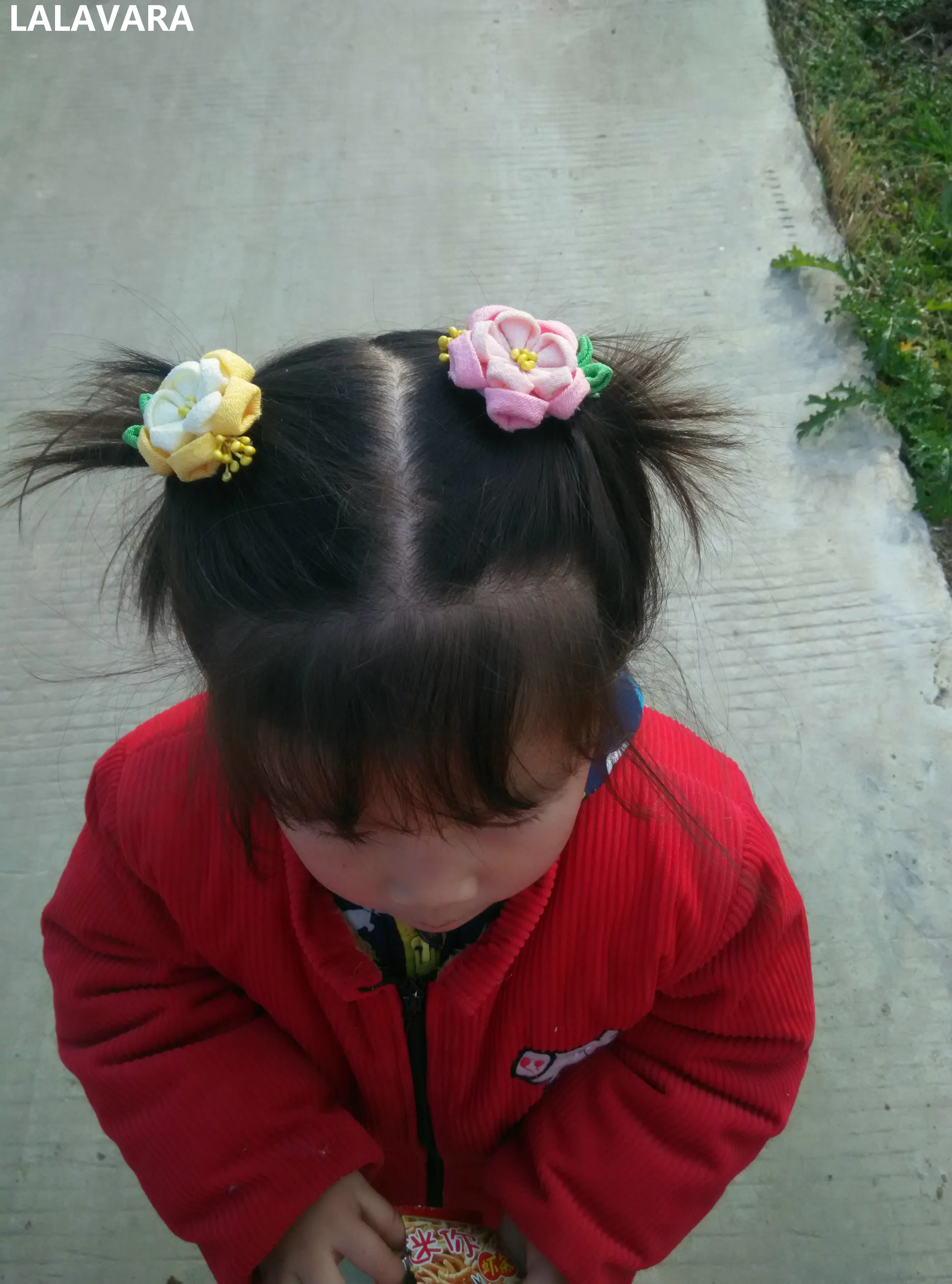 Заколки пряжки для девочек с Сакурой LALAVARA на заказ|Индивидуальные Украшения