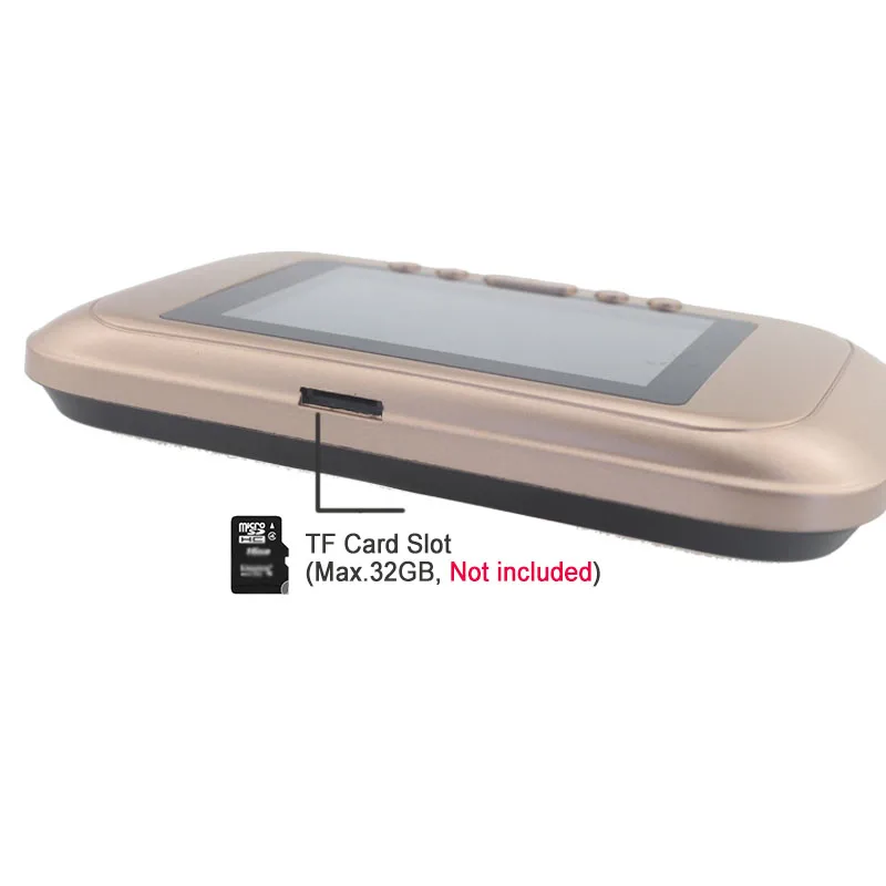 Дверной глазок с камерой дверной звонок видео 3 5 дюйма обнаружение движения