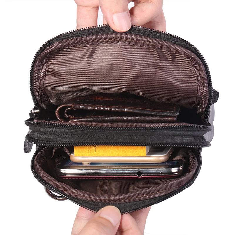 Мужская сумка на плечо из воловьей кожи кожаный ремешок забавная дорожная