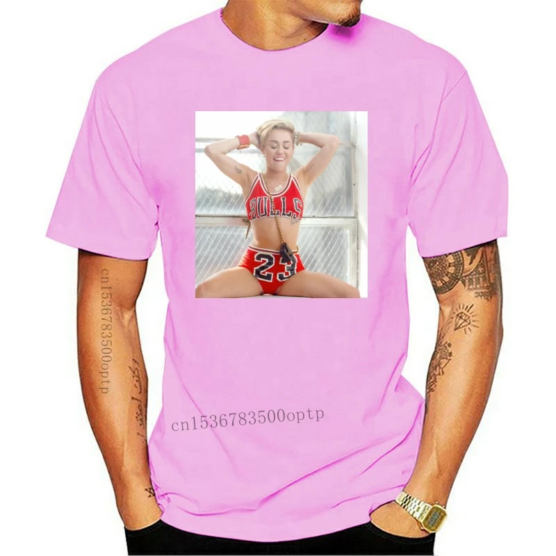 

Новинка 2021 г., майка Miley Cyrus 23, футболка TWERK SWAG, сексуальные футболки в стиле панк-рок с позированием Майли цируса 92, европейские размеры-XXXL