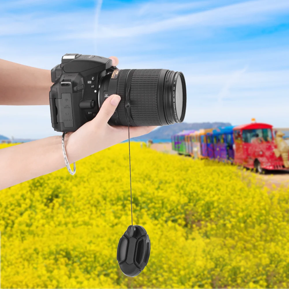 Держатель крышки объектива Ремешок Шнур Поводок Веревка для Nikon SLR DSLR цифровой