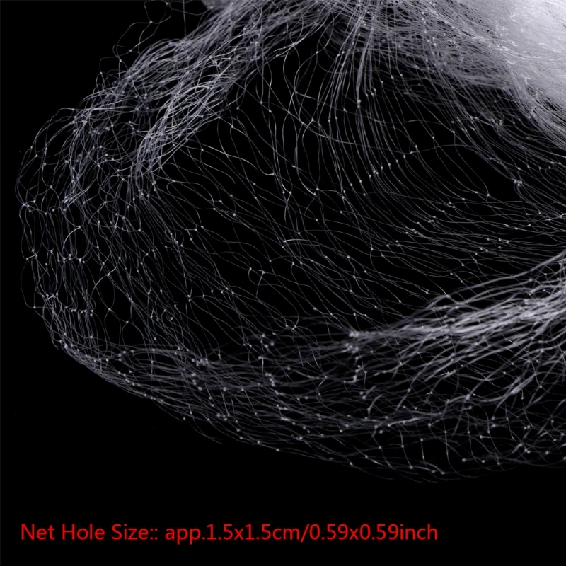 Рыболовная сеть ловушка из монофиламента жаберная снасти с поплавком для улицы 20