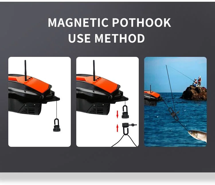 Новое поступление 5200 мАч 500 м радиоуправляемая скоростная лодка рыболокатор