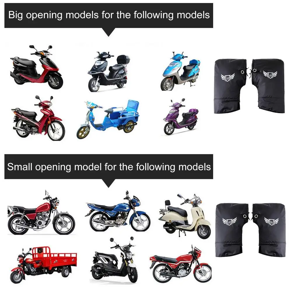 Новинка 2020 зимние перчатки на руль мотоцикла/скутера ветрозащитные