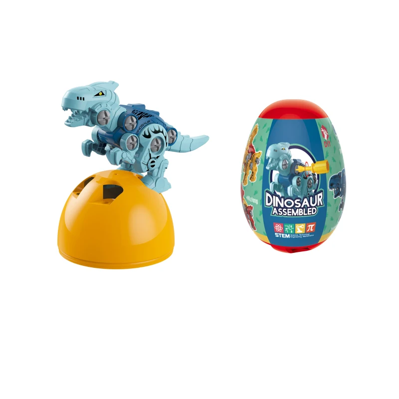 

4 в 1 DIY привинчивание динозавров юрского периода игрушки для 3+ сборочные гайки наборы моделей безопасные блоки животных ранние развивающие ...