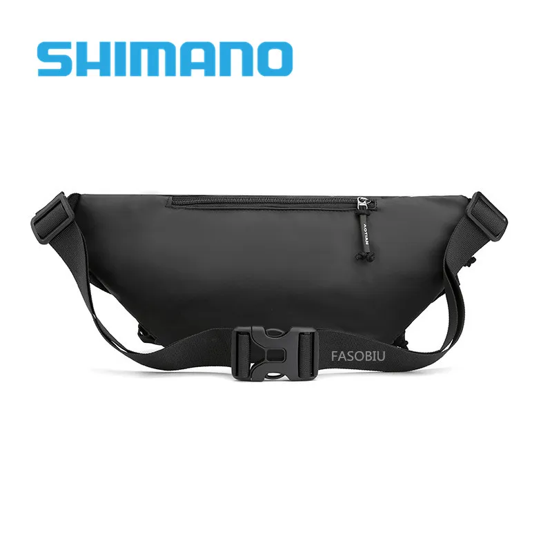 

Shimano Fishing Waterproof Crossbody Bag The New Daiwa Men's Outdoor Cycling Sports Multifunctional Mobile Phone Bag Waist Bag