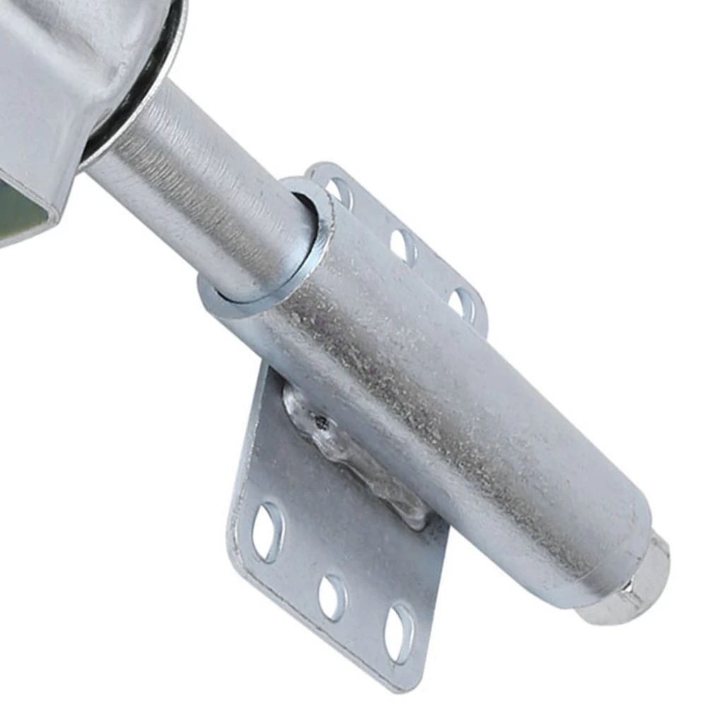 

4 Inch Nylon Gate Wheel Swivel Caster Heavy Duty 440 Lbs Load Capacity With Universal Mount Plate Spring Loaded Wheel For Door