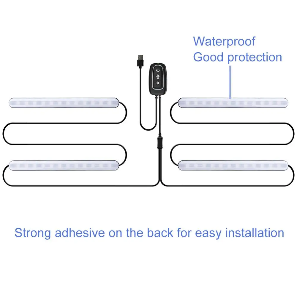 Комплект одежды из 4 предметов новая светодиодный 48 интерьер автомобиля
