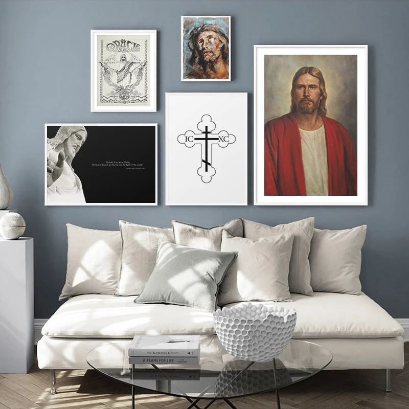 

Canvas Print Painting Wall Art Modern HD Poster Jesus Christ Crux Home Decoration Pictures For Living Room Bedroom