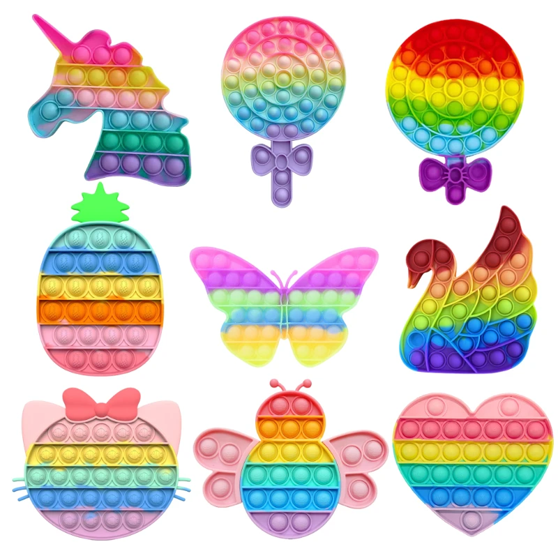 

Радужная игрушка-антистресс для детей