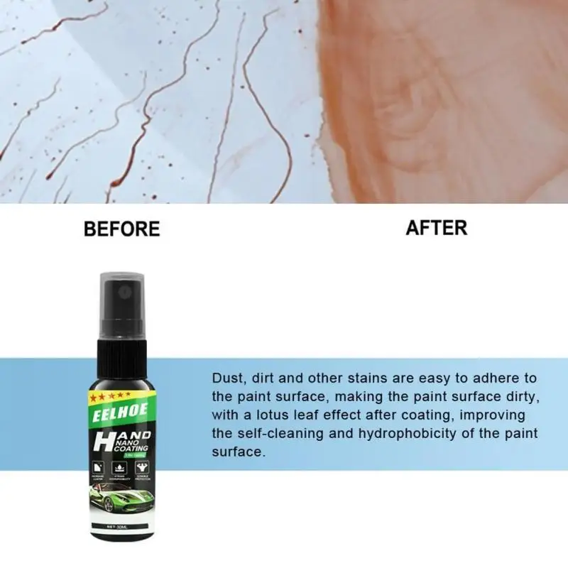 

Car Bicycle Machinery Coating Spray Hand Nano Coating Technology Car Wash Antifouling agent Waterproof Stain proof