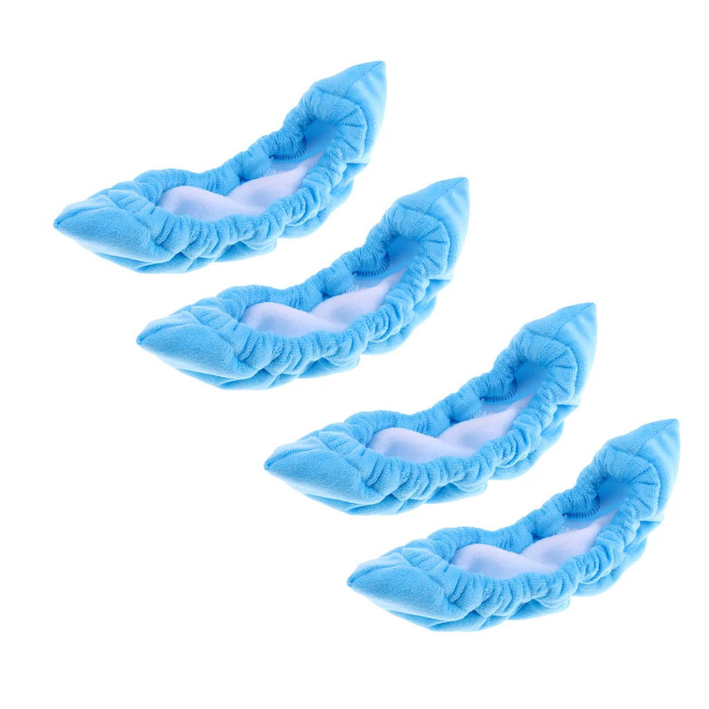 2 пары спортивные хоккейные для лезвий мягкая махровая ткань протектор Soakers