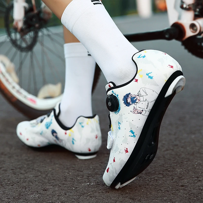 

Professional Athletic Bicycle Shoes MTB Cycling Men Self-Locking Road Bike Sapatilha Ciclismo Women Sneakers sapatilha 2021