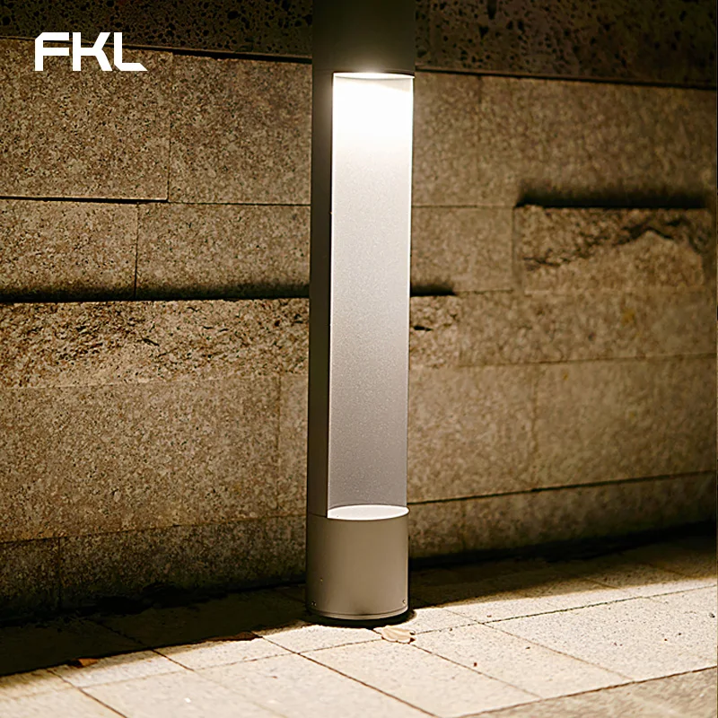 FKL современный газон светильник светодиодный открытый Водонепроницаемый простой двор для сада на открытом